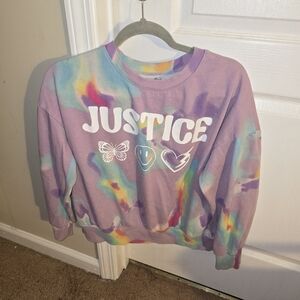 Justice Tie-Dye Sweatshirt